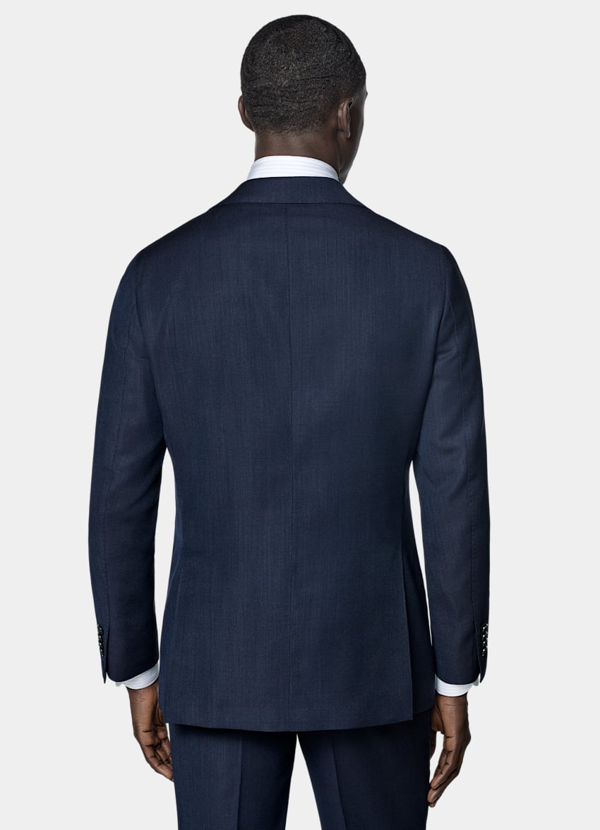 Navy Perennial Tailored Fit Havana Suit