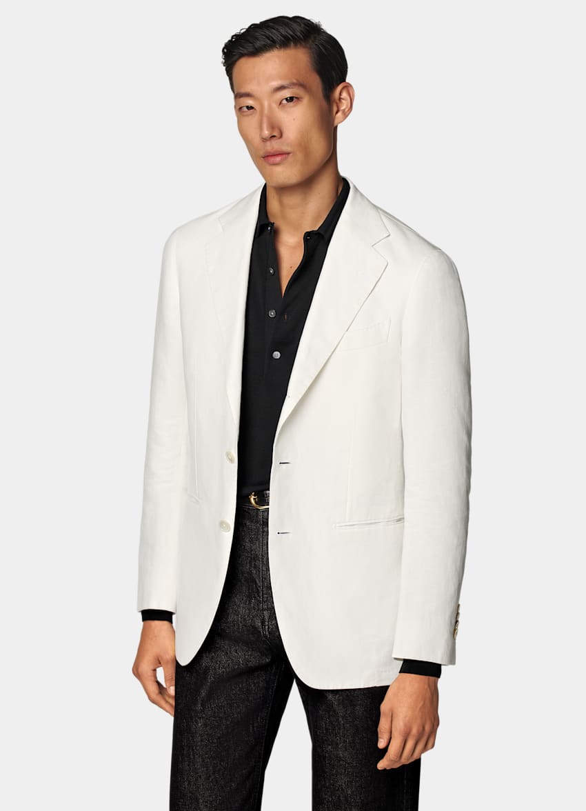 Off-White Tailored Fit Havana Suit Jacket