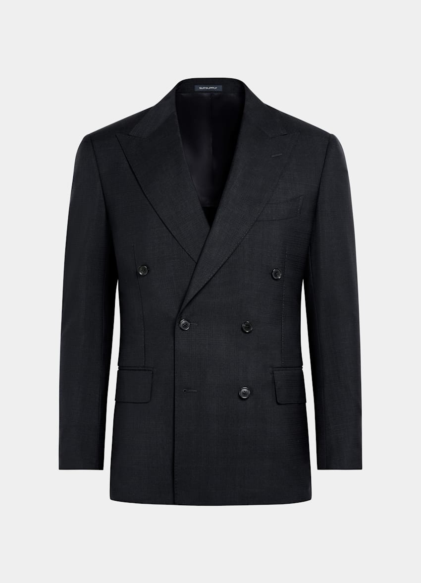 Navy Tailored Fit Milano Suit