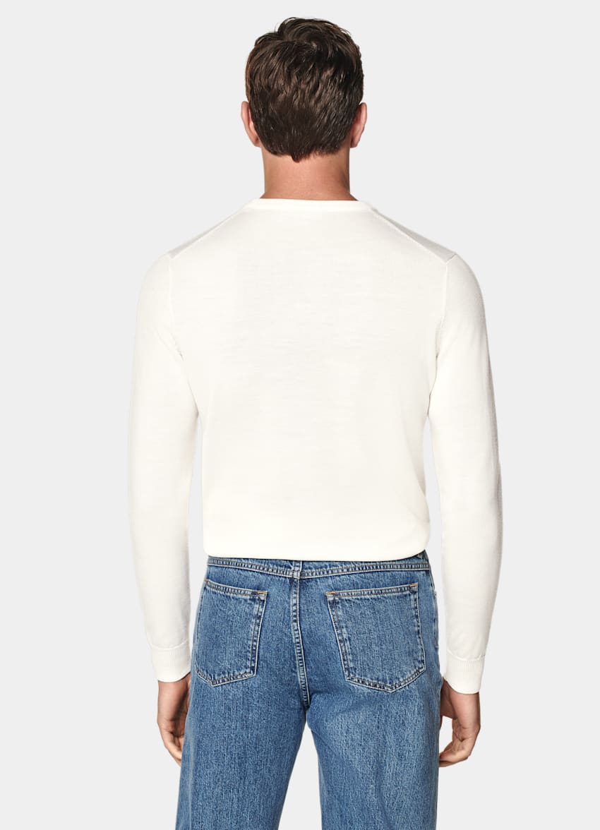 Off-White Merino Crewneck