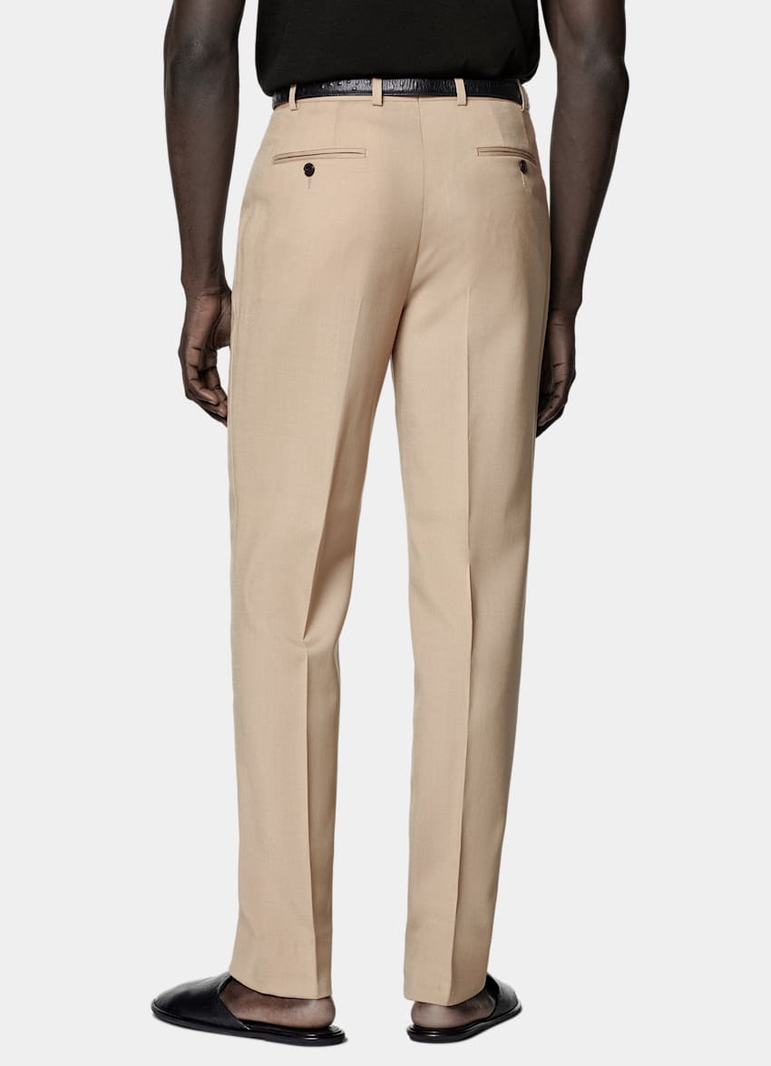 Mid Brown Tailored Fit Milano Suit