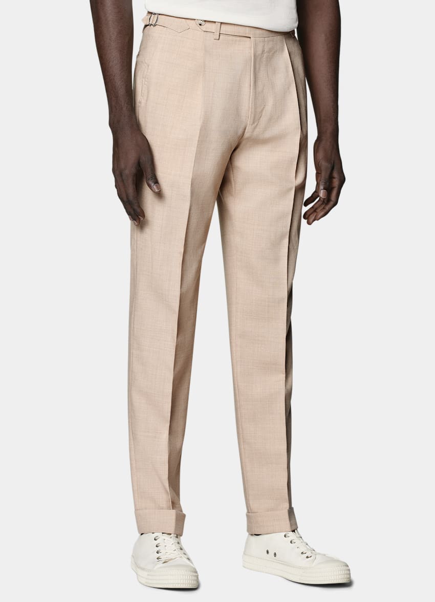 Sand Slim Leg Tapered Pants