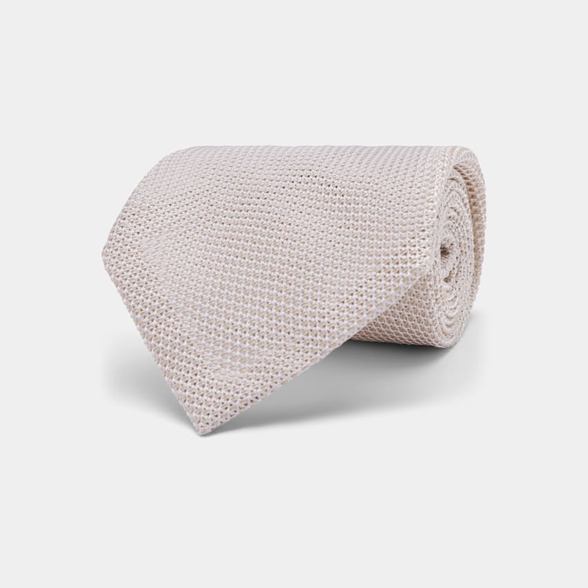 Light Brown Grenadine Tie