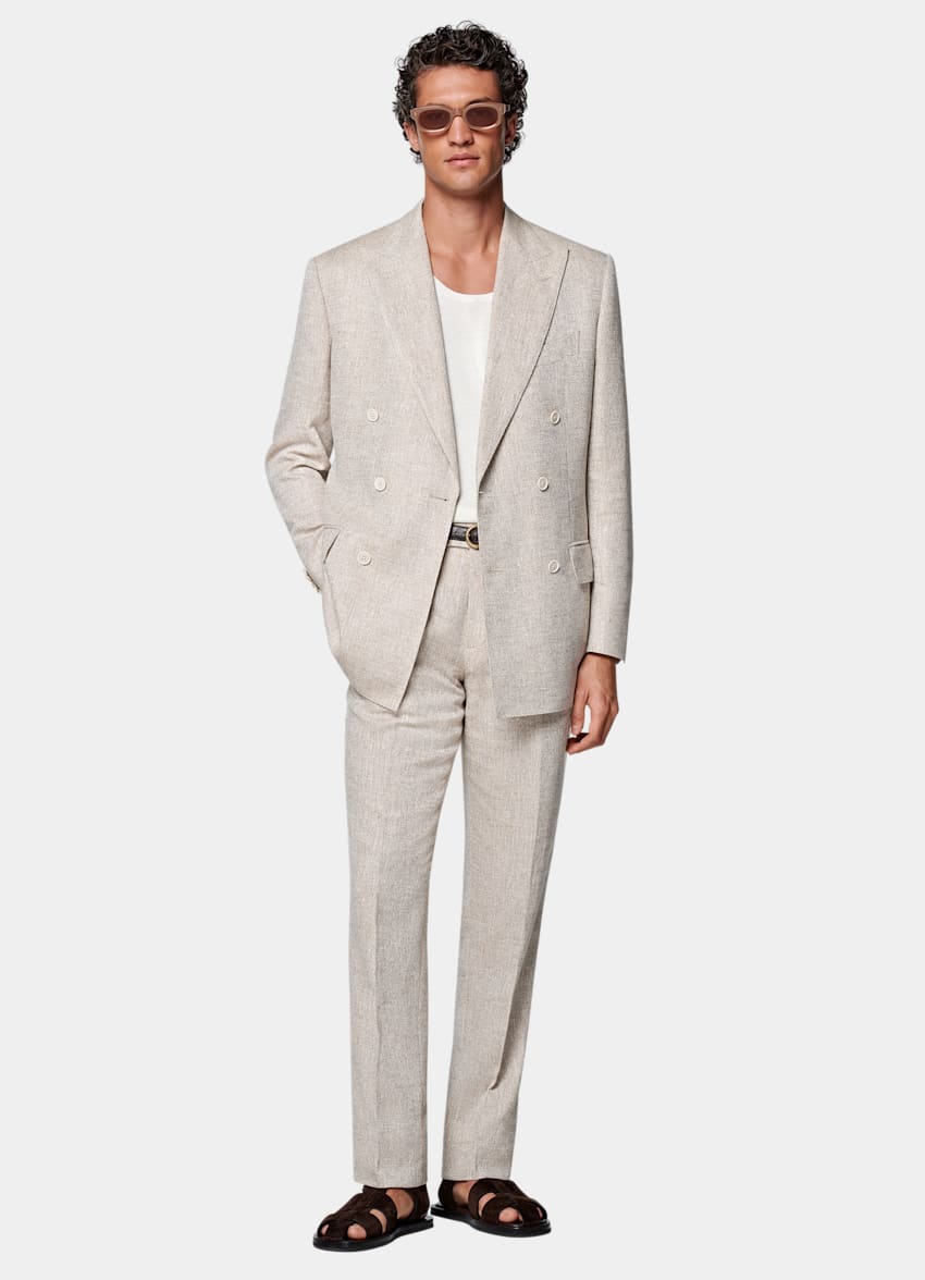 Off-White Knitted Tank Top