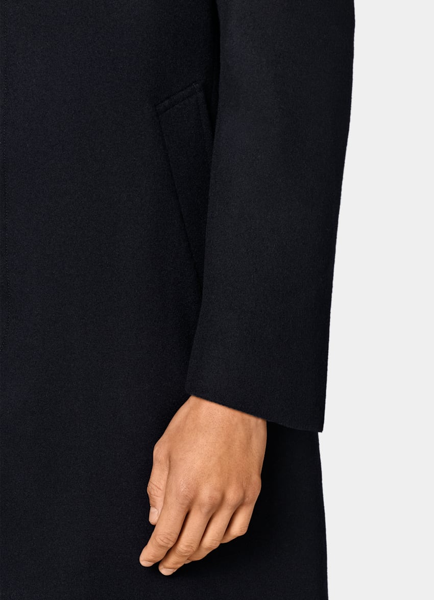 Navy Overcoat