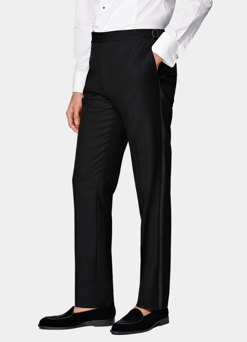 Black Tailored Fit Havana Tuxedo