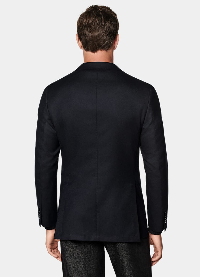 Navy Tailored Fit Havana Suit Jacket