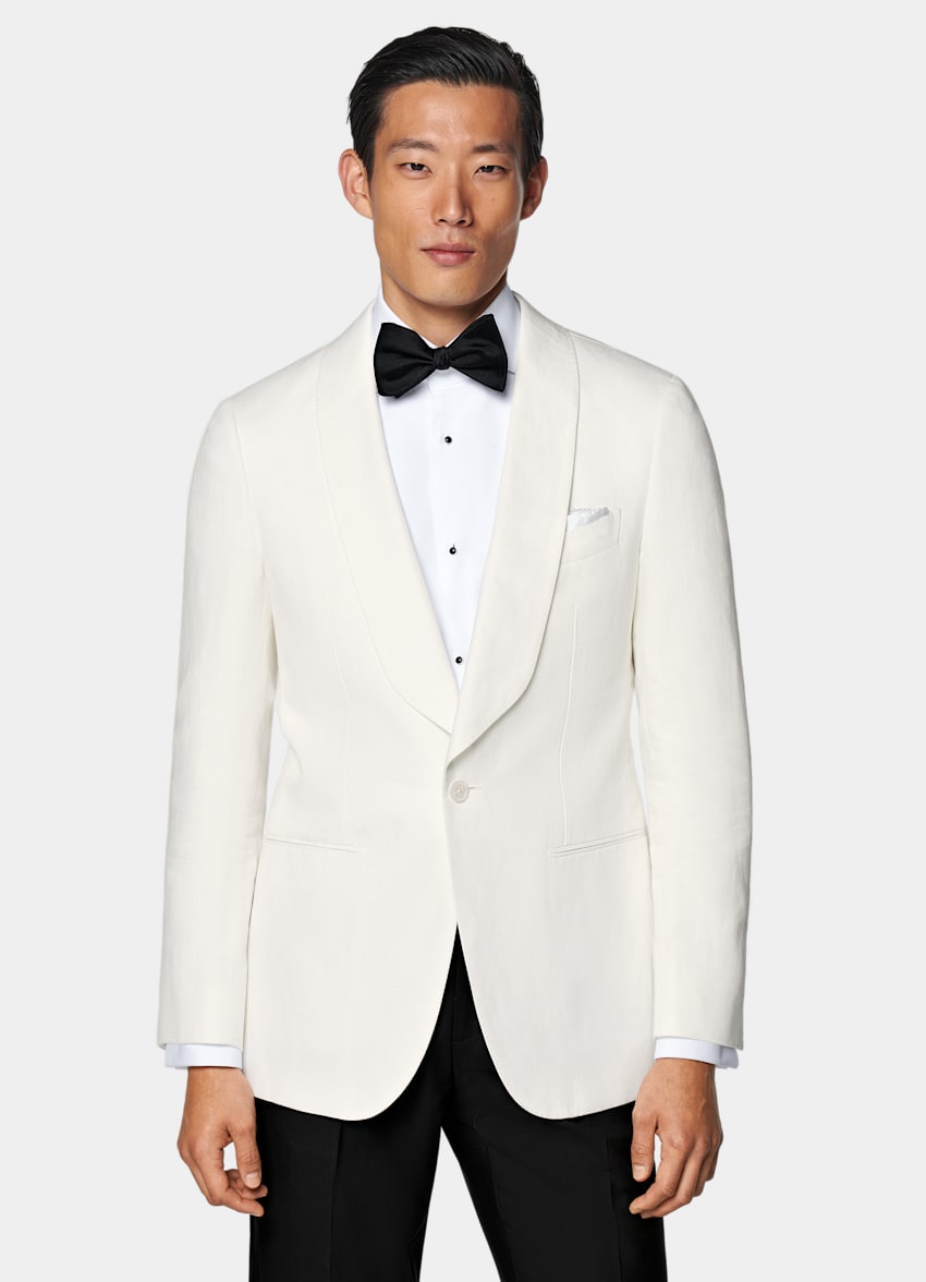 Off-White Tailored Fit Havana Dinner Jacket