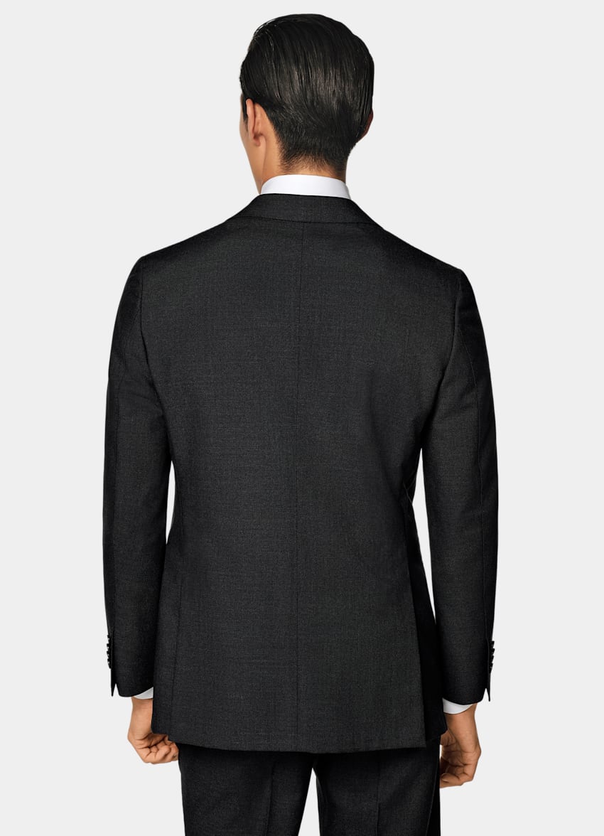 Dark Grey Tailored Fit Havana Suit