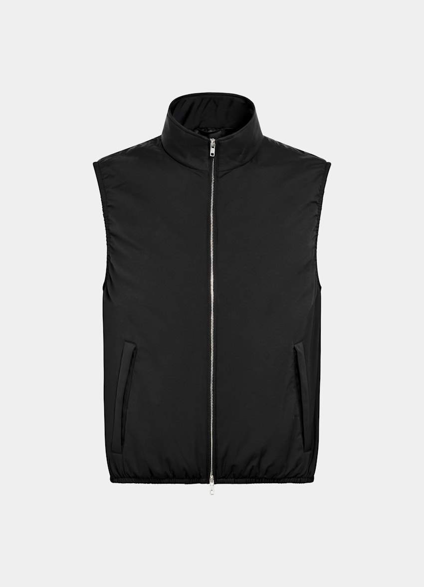 Navy Light Padded Zip Vest