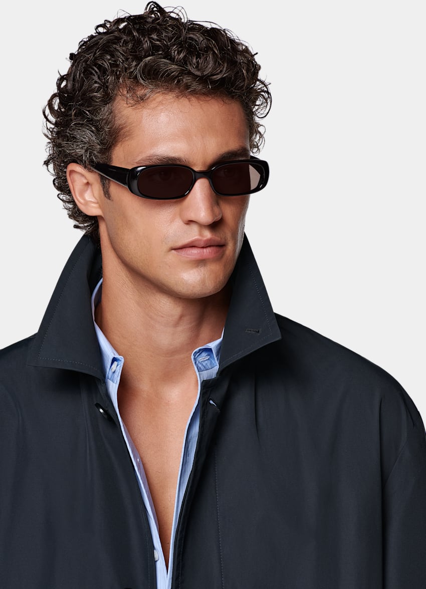 Navy Overcoat