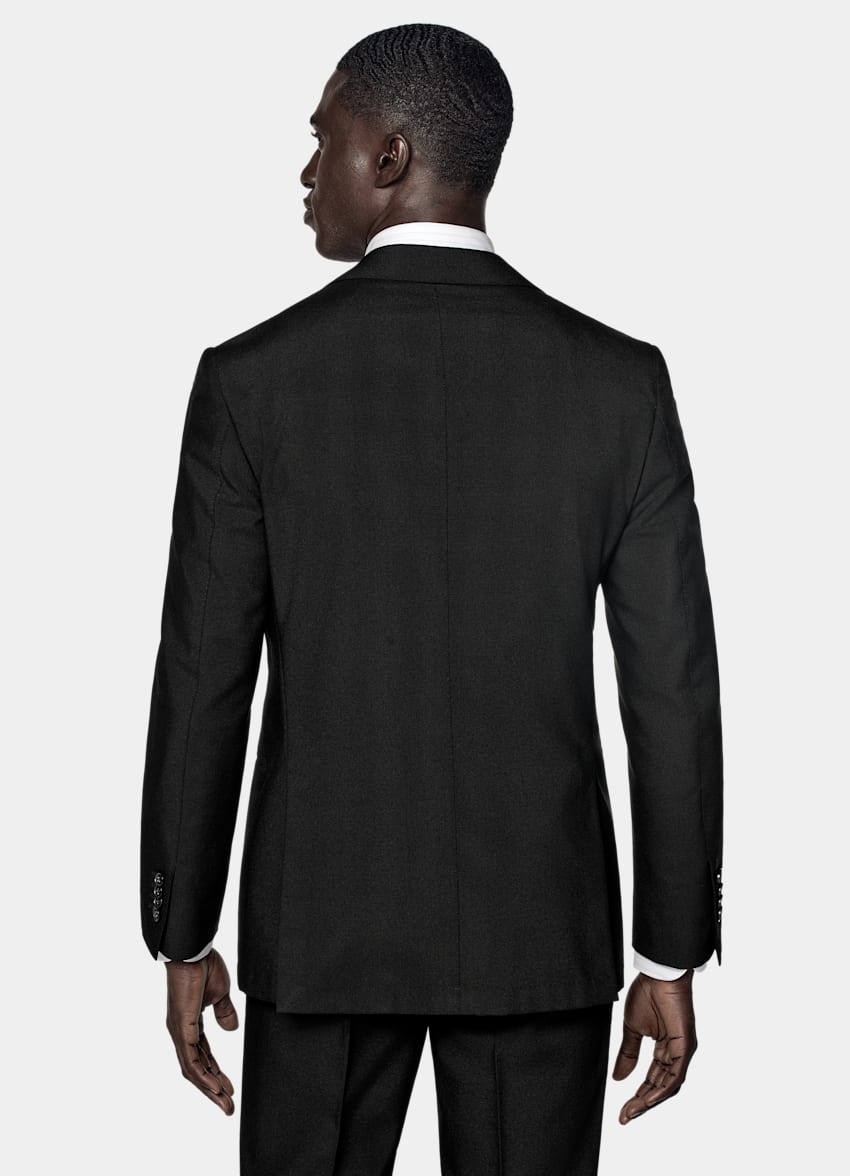 Black Tailored Fit Havana Suit
