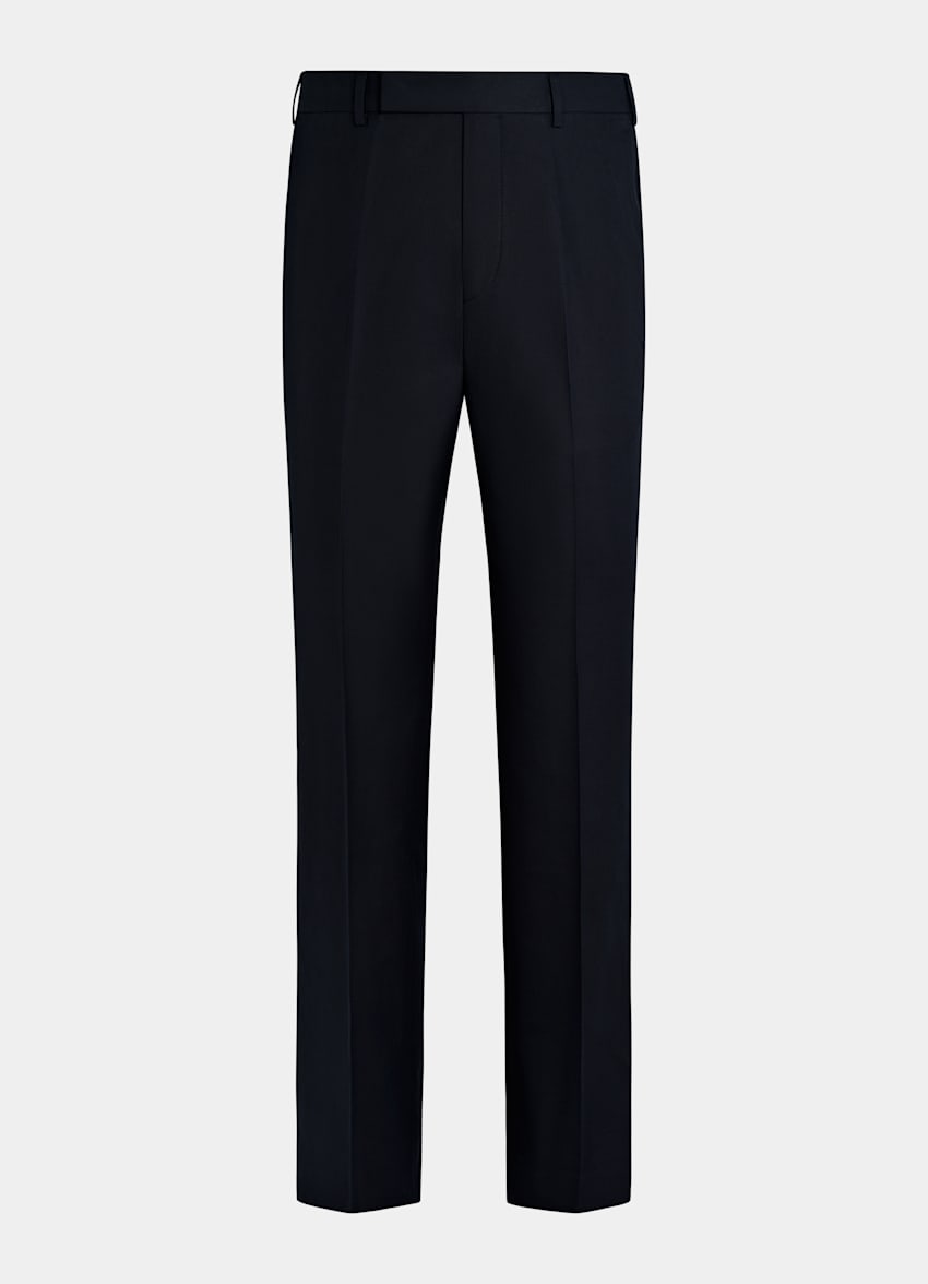 Navy Straight Leg Pants
