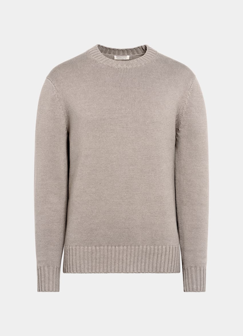Taupe Crewneck
