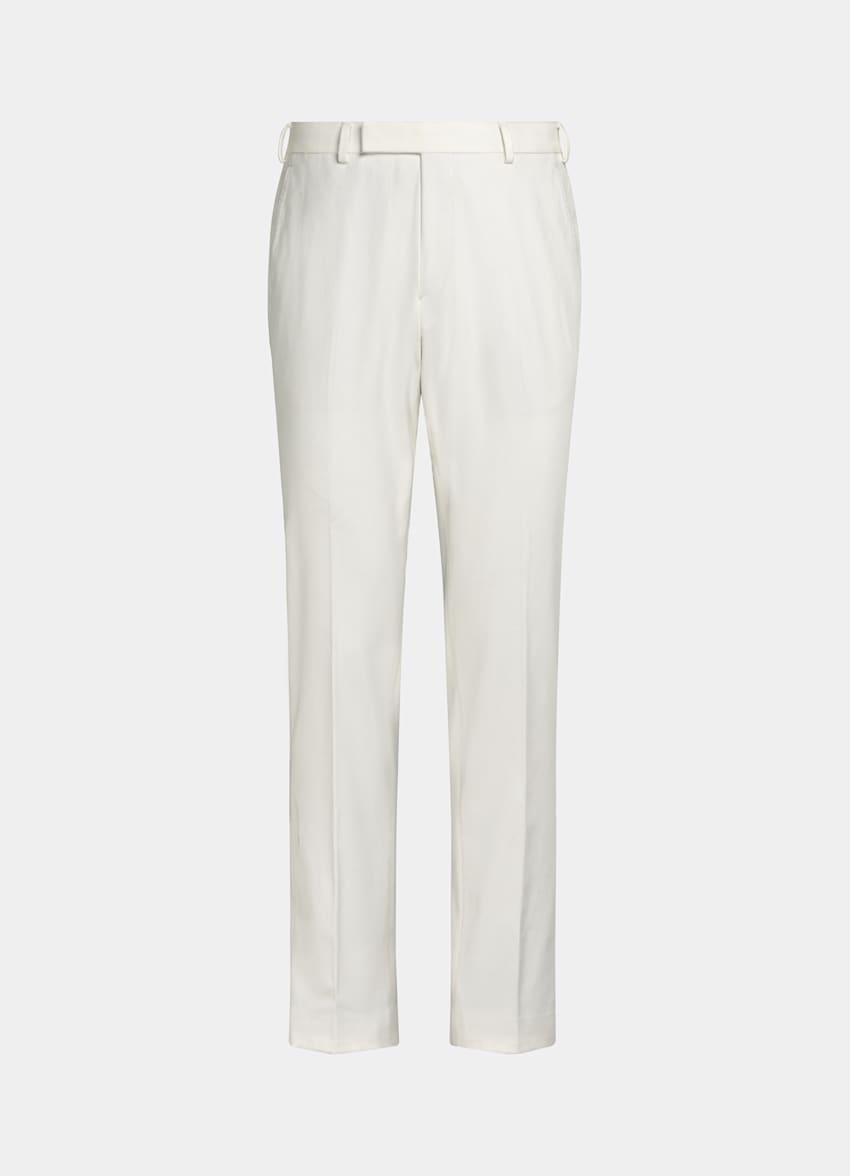 Off-White Straight Leg Pants