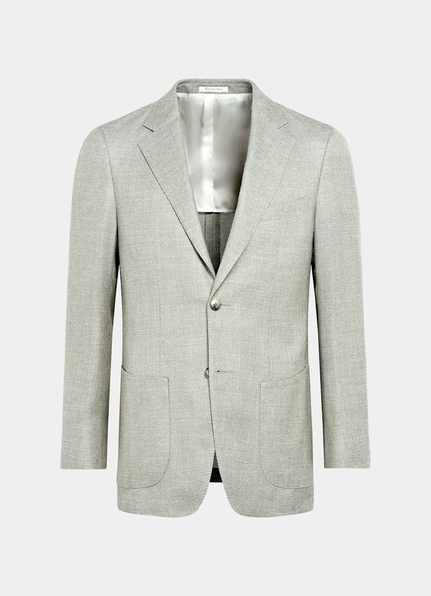 Light Green Tailored Fit Havana Blazer