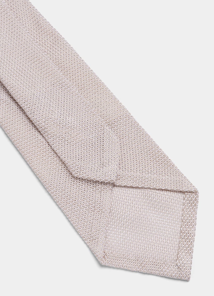 Light Brown Grenadine Tie