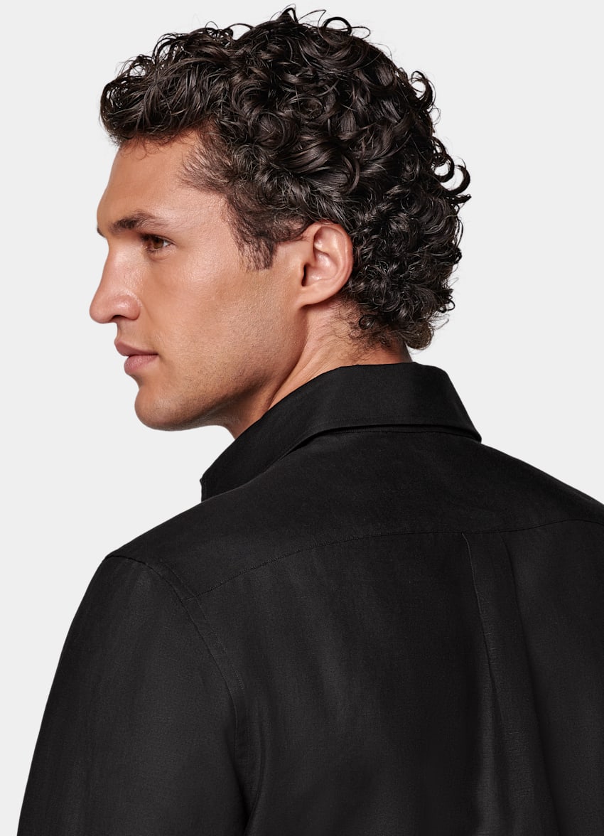 Black Relaxed Fit Shirt