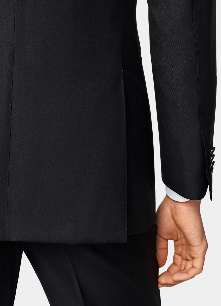 Navy Perennial Three-Piece Tailored Fit Havana Suit
