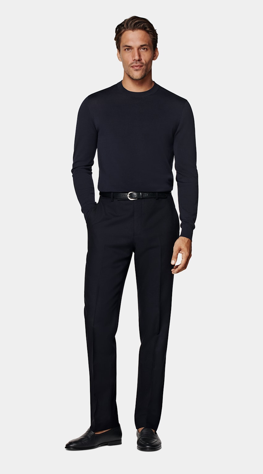 Navy Crewneck