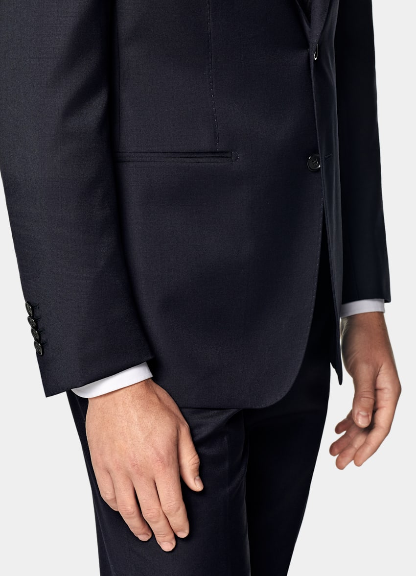 Navy Perennial Tailored Fit Havana Suit