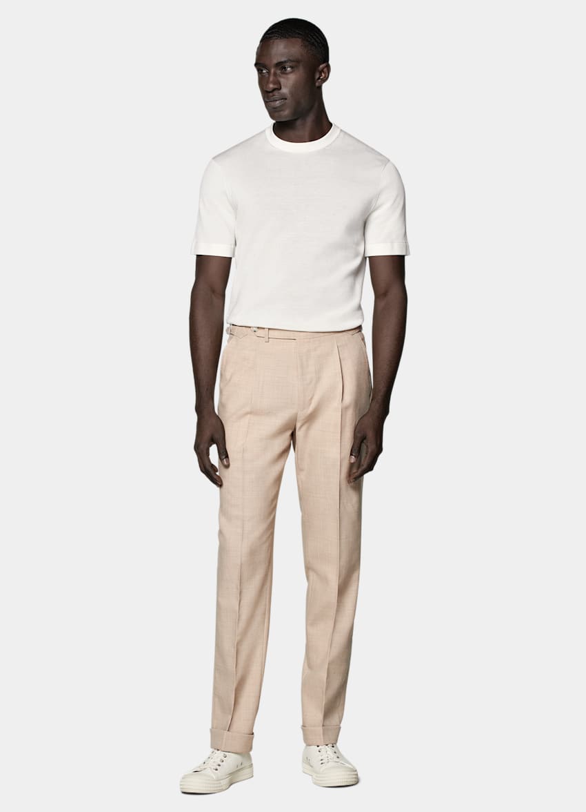 Sand Slim Leg Tapered Pants