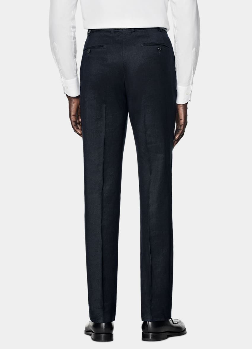 Navy Tailored Fit Milano Suit