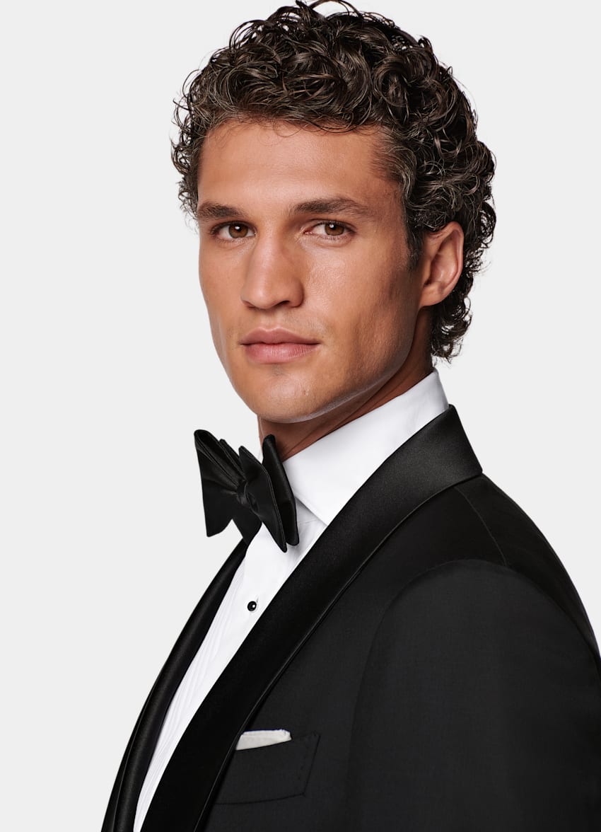 Black Tailored Fit Havana Tuxedo