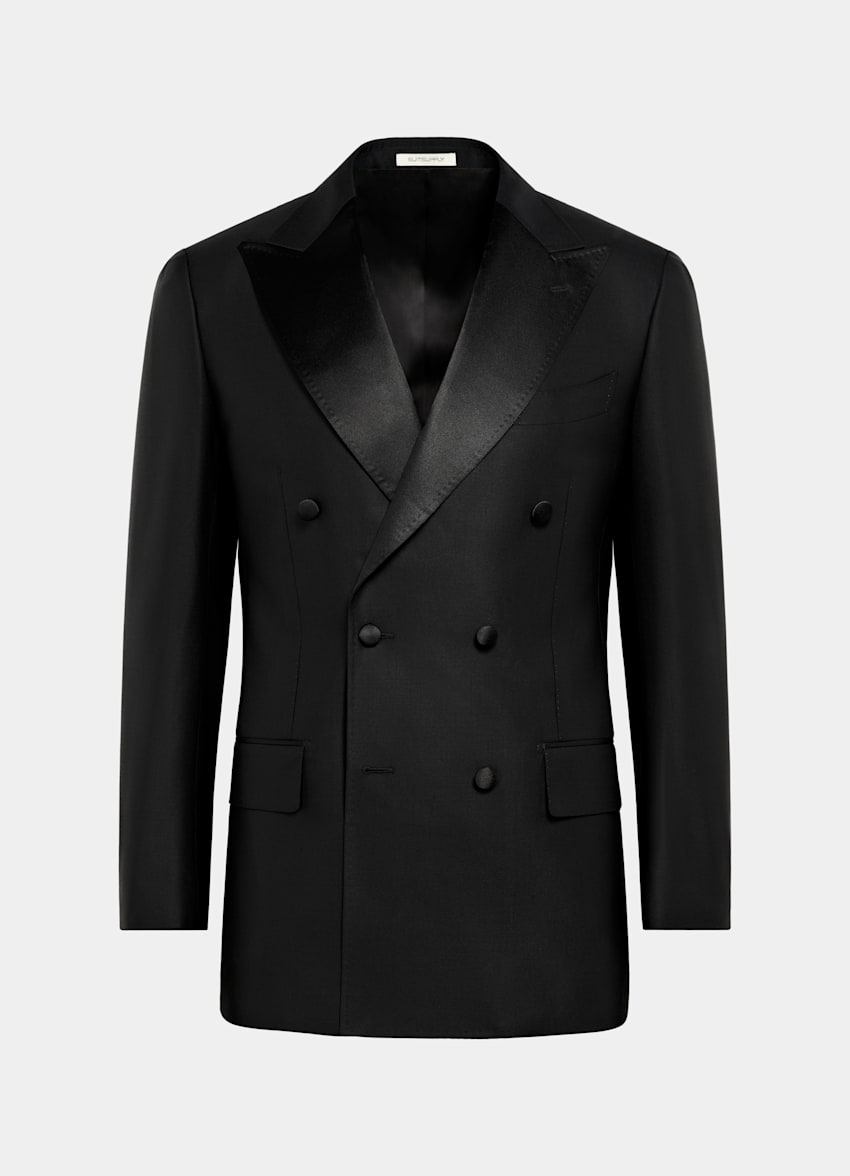 Black Tailored Fit Milano Tuxedo