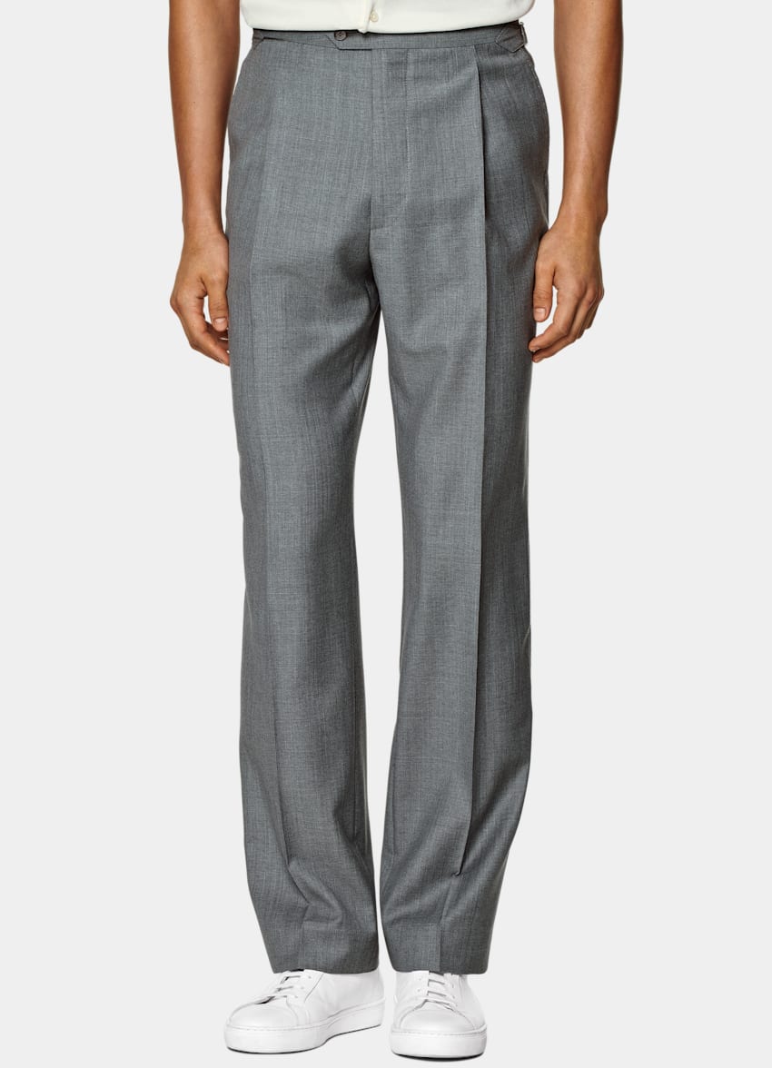 Light Grey Perennial Tailored Fit Havana Suit