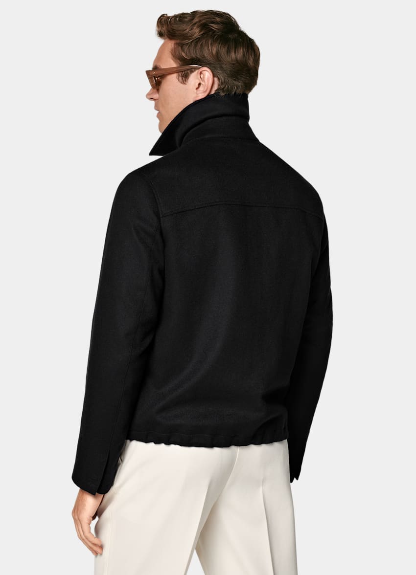 Black Bomber Jacket