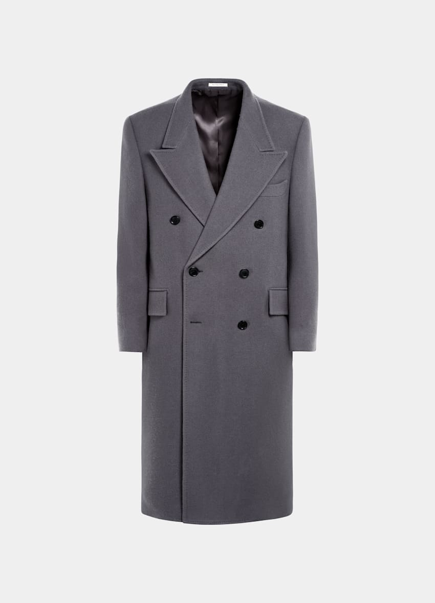 Mid Grey Overcoat