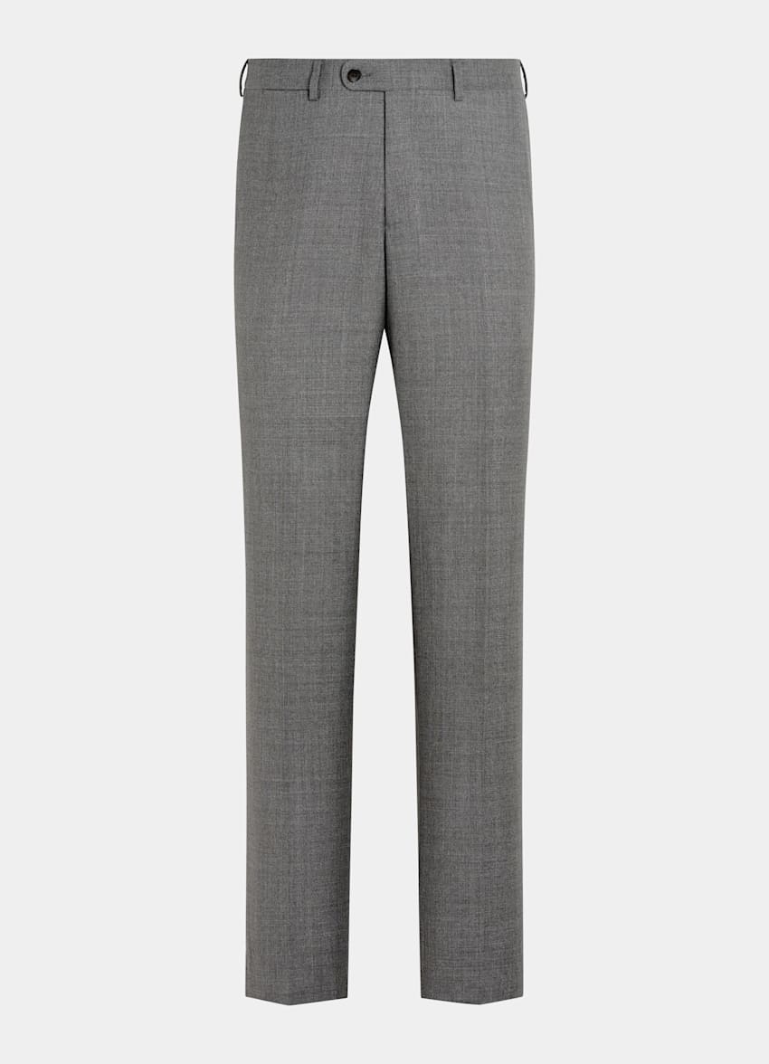 Mid Grey Perennial Tailored Fit Lazio Suit