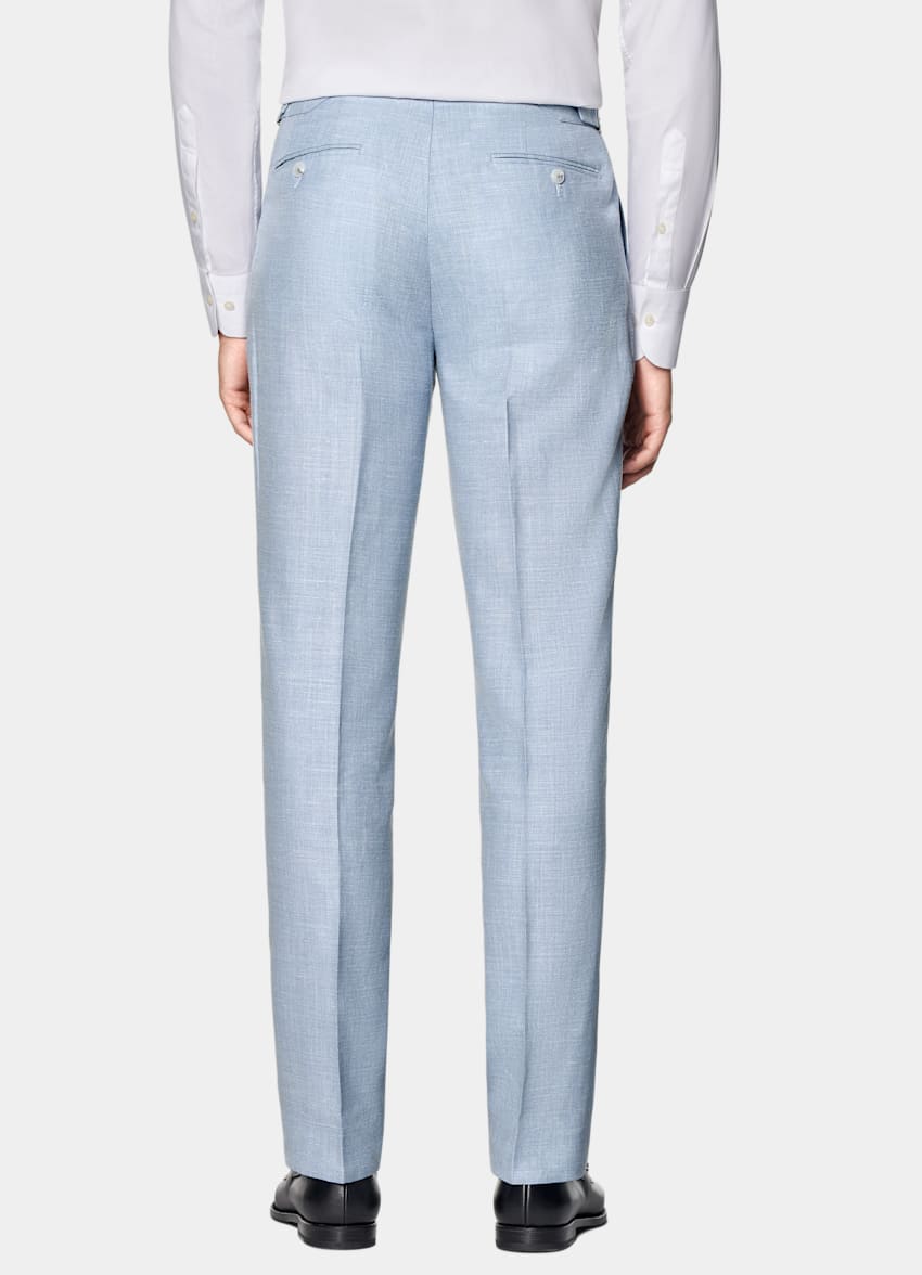 Light Blue Tailored Fit Havana Suit