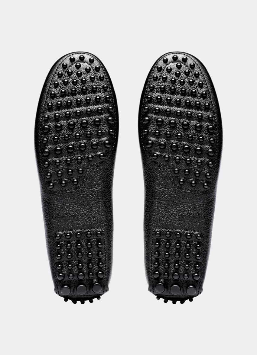 Black Driving Moccasins