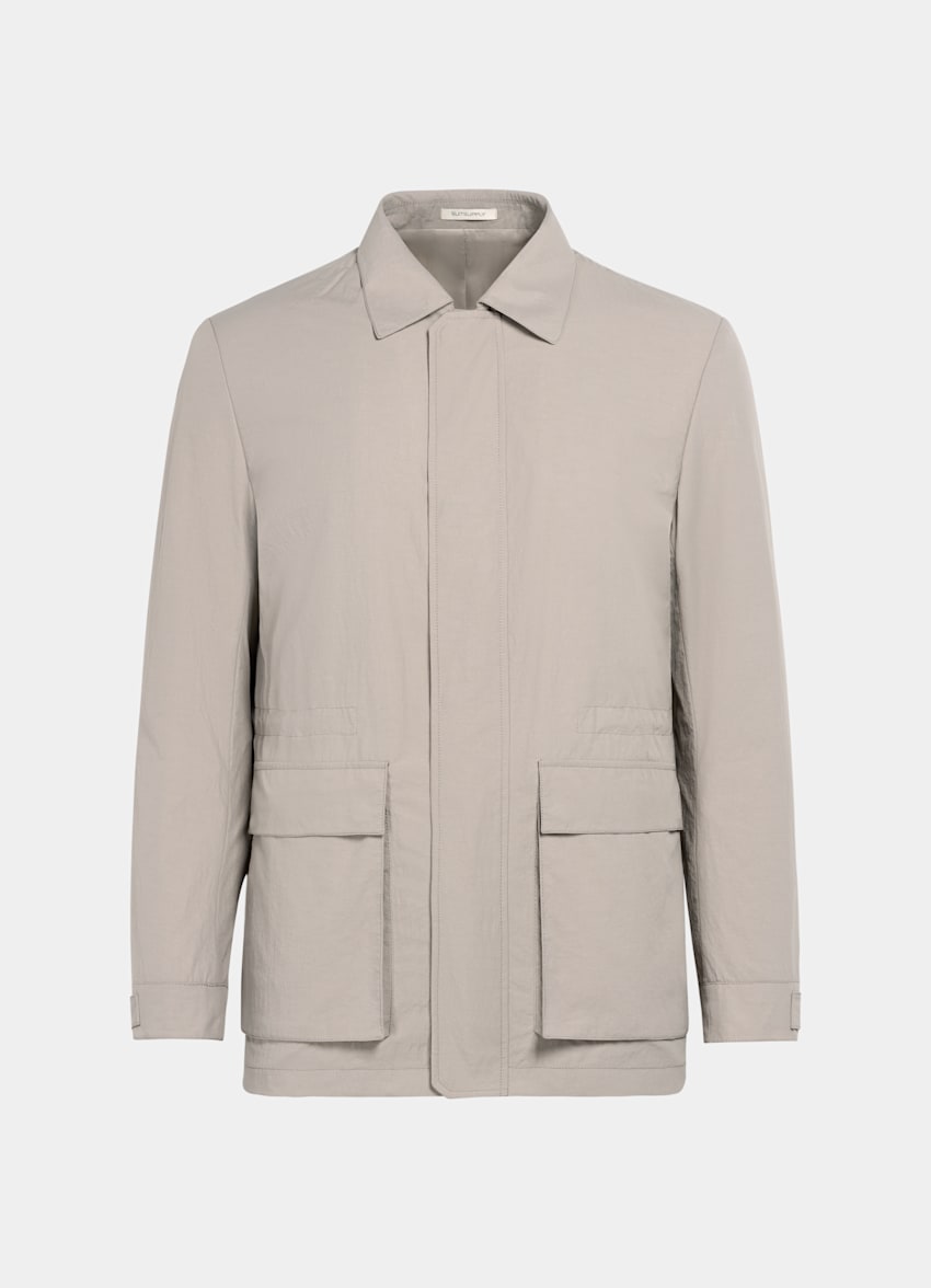 Light Taupe Field Jacket