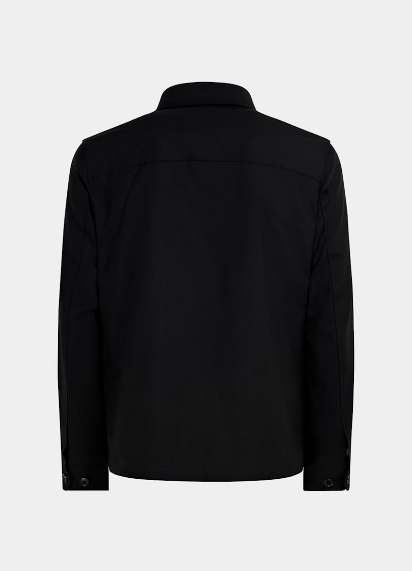 Black Bomber Jacket