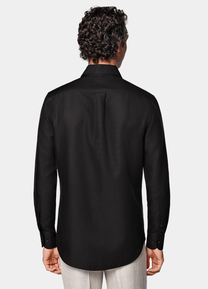 Black Relaxed Fit Shirt