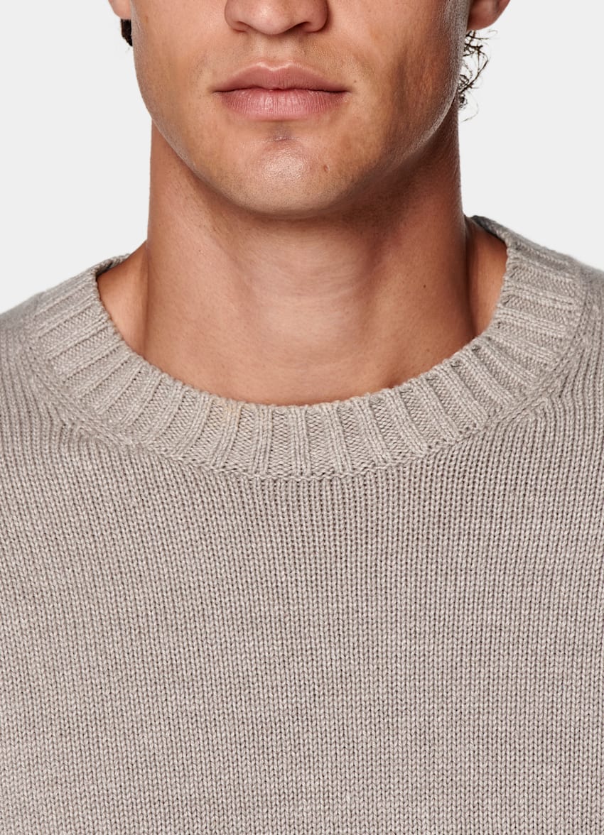 Taupe Crewneck