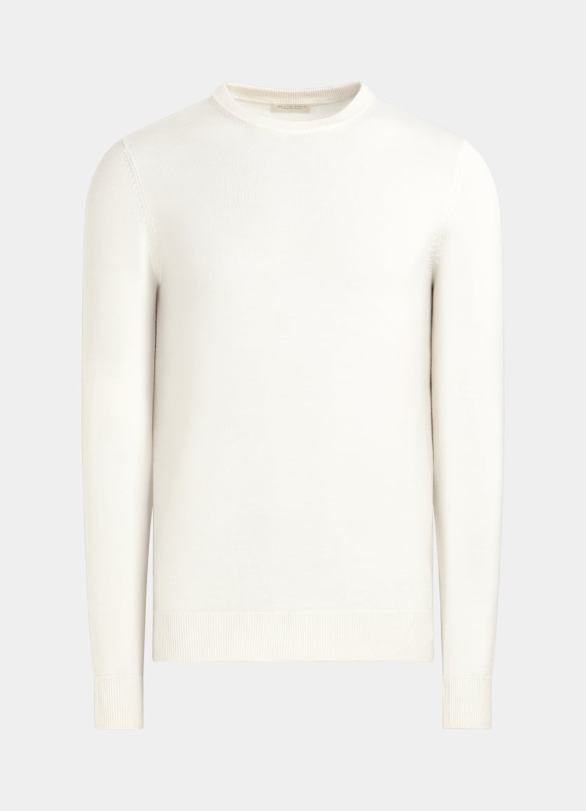 Off-White Merino Crewneck