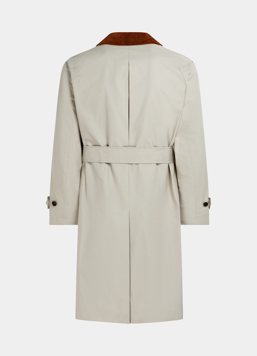 Sand Belted Trench Coat