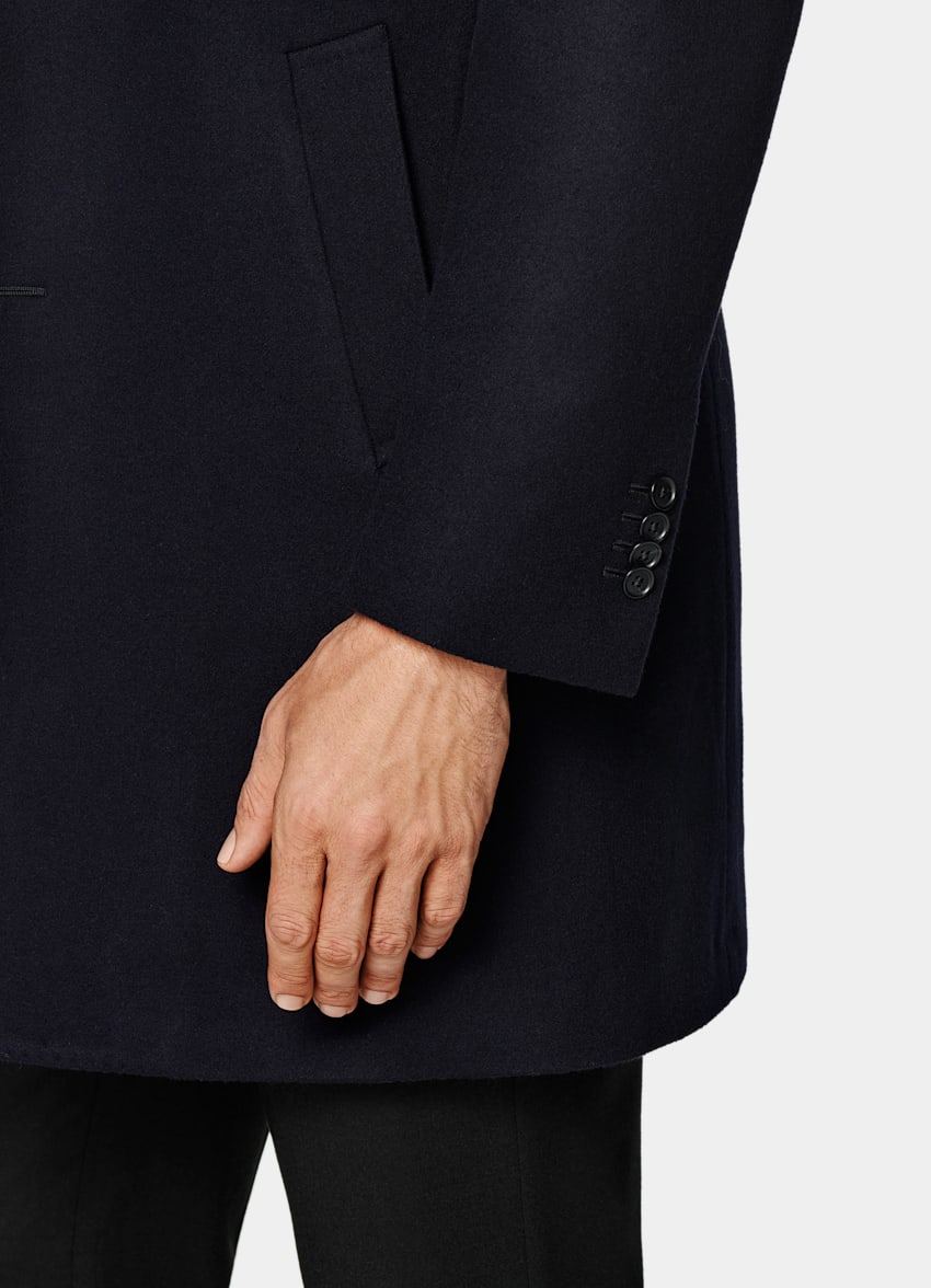 Navy Overcoat