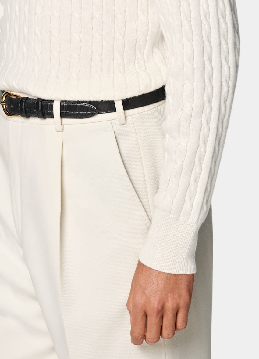 Off-White Cable V-Neck