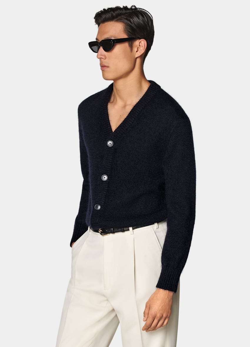 Navy Cardigan