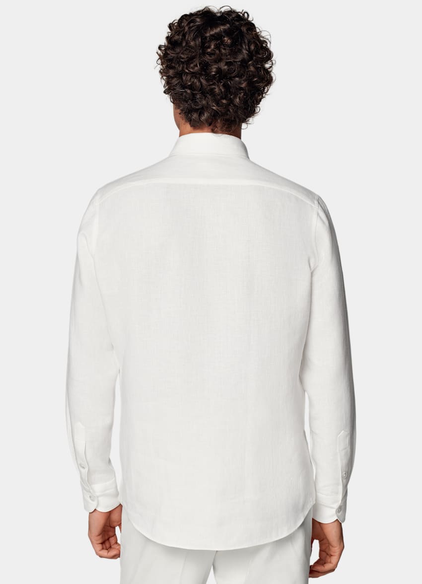 White Tailored Fit Shirt