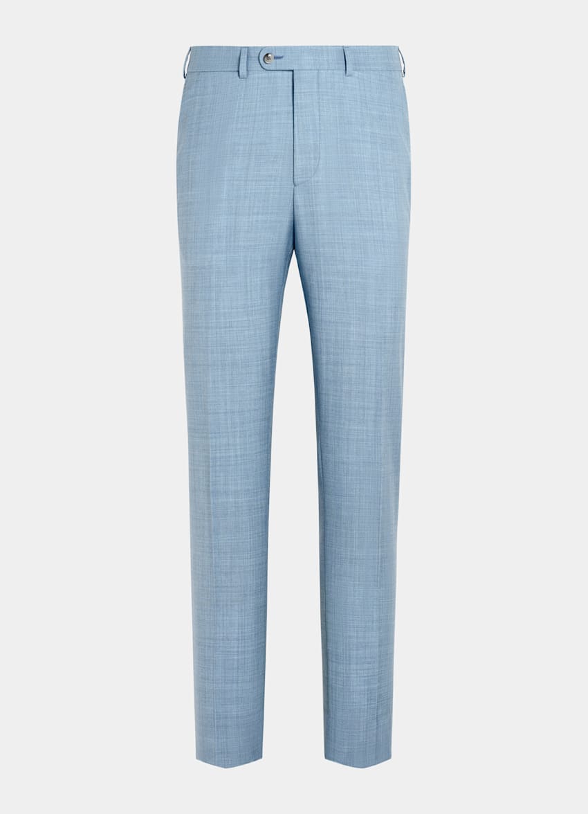 Light Blue Perennial Tailored Fit Havana Suit