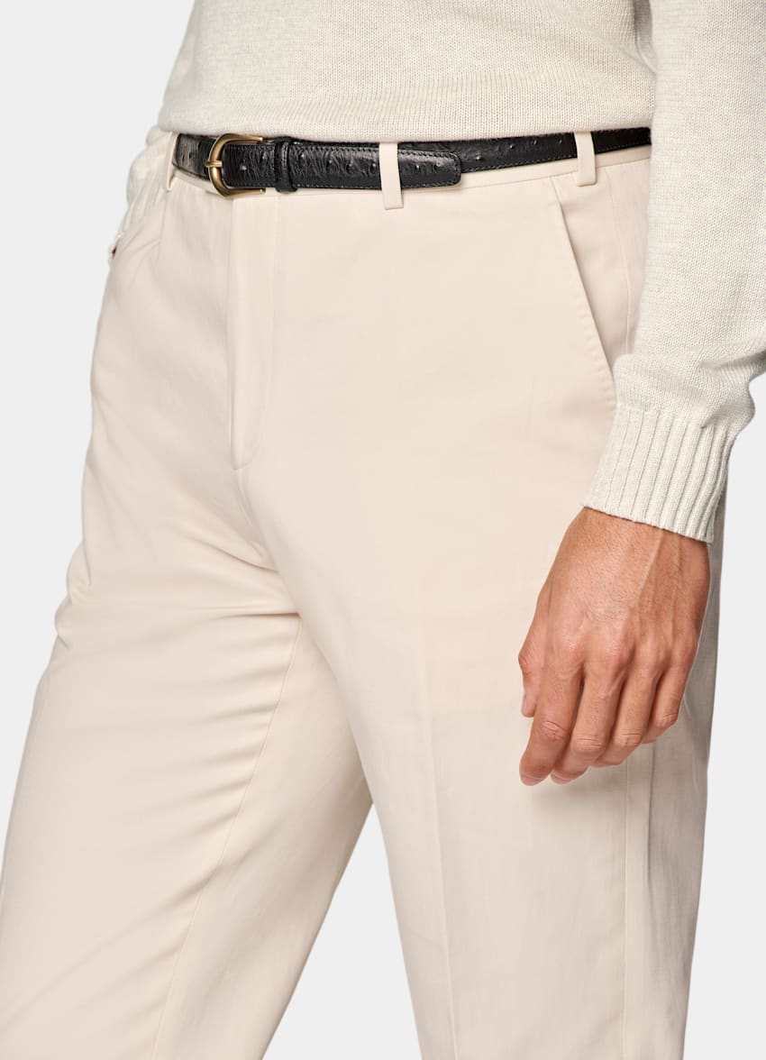 Sand Straight Leg Pants
