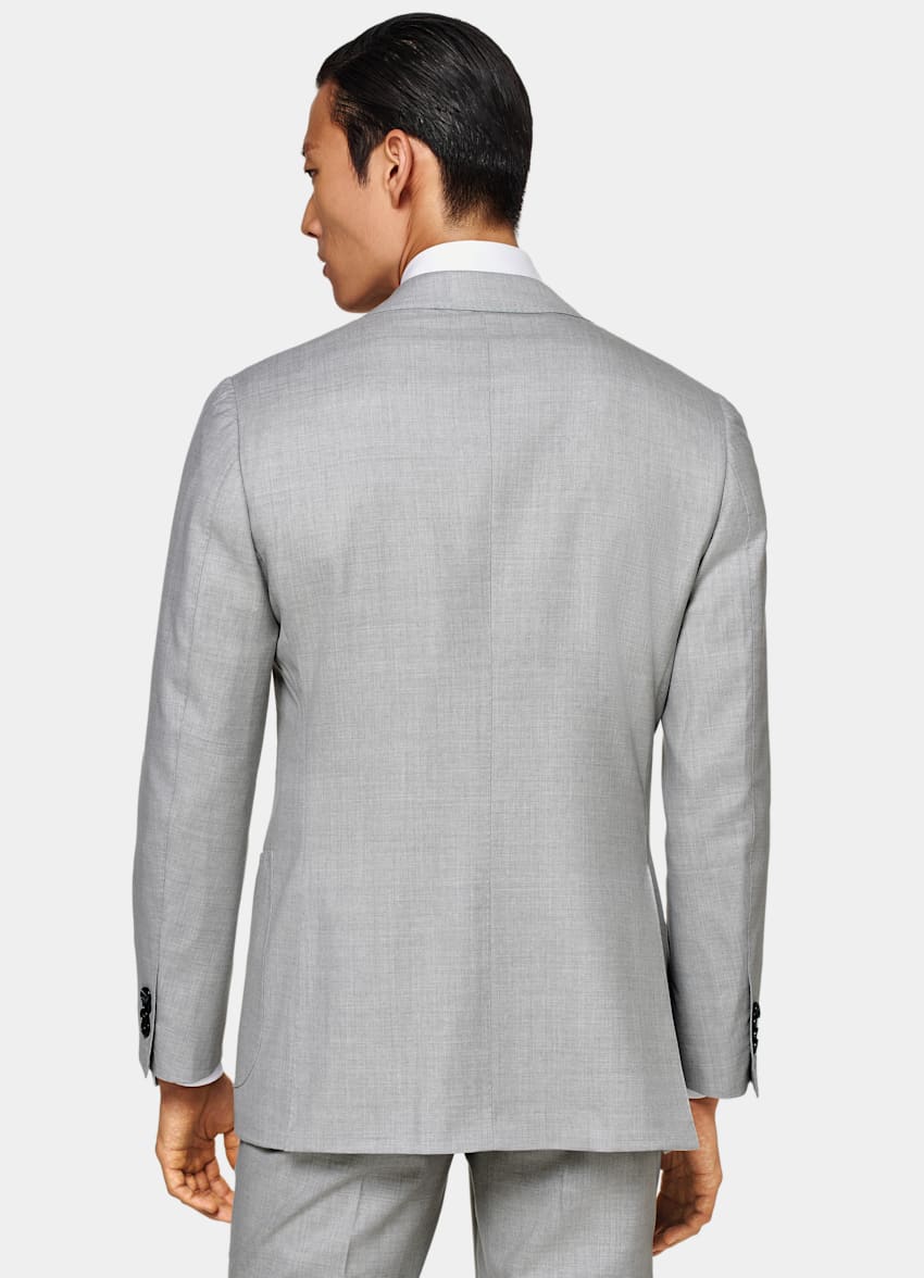 Light Grey Custom Made Suit