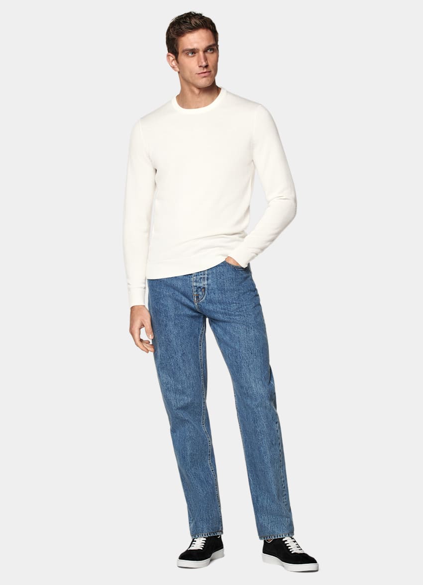 Off-White Merino Crewneck