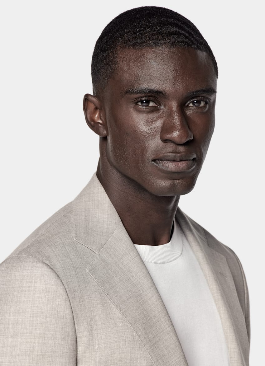 Light Brown Perennial Tailored Fit Havana Suit